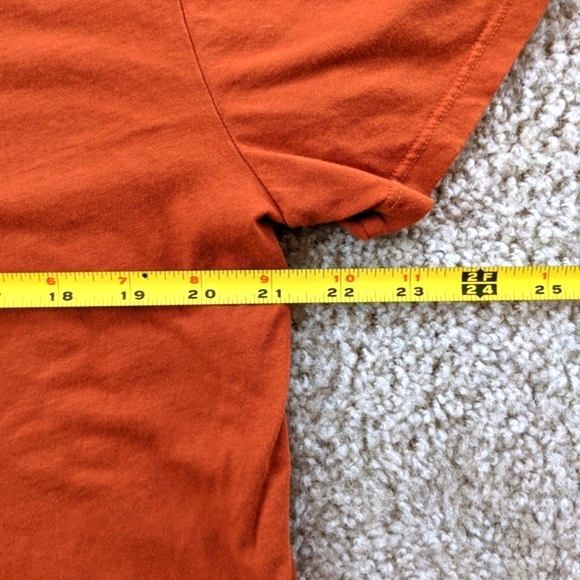 NEW Living My Best Life T-Shirt Burnt Orange - Picture 9 of 10